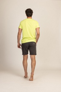 T-SHIRT TOINE YELLOW HOMME
