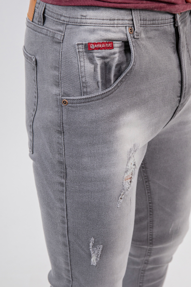 PANTALON HOMME PEACH GRIS