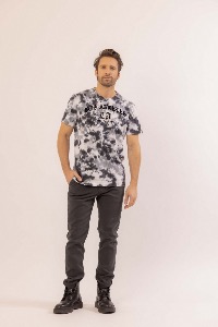 T-SHIRT TOBIA T&D GREY HOMME