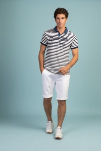 POLO PALACE NAVY & CLOUD HOMME