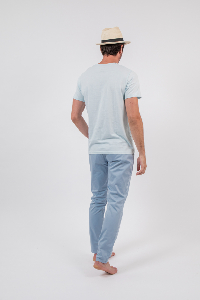 PANTALON HOMME MOTOR  DELICATE BLUE