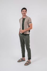 PANTALON HOMME MOTOR  KHAKI